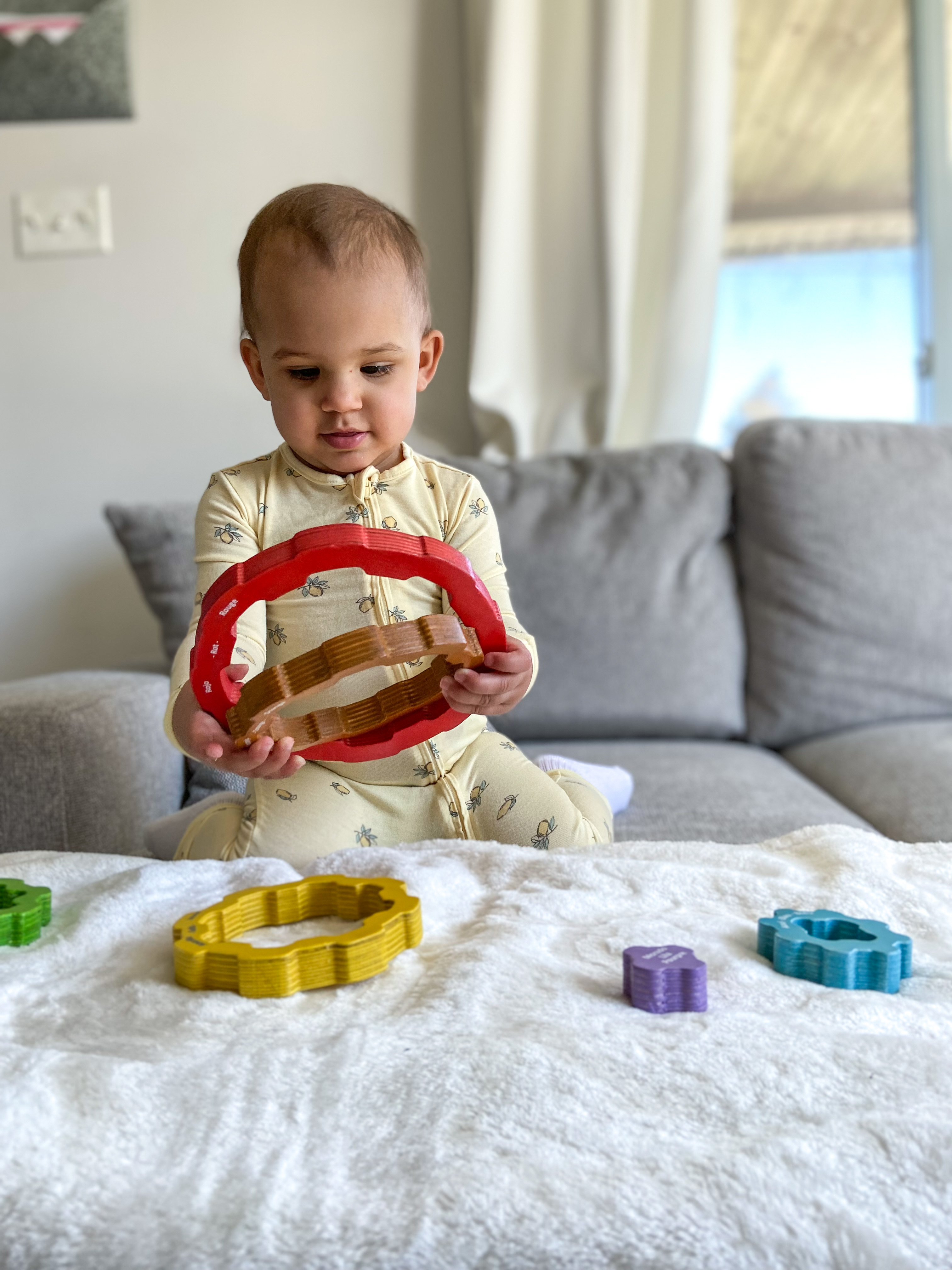 Gear Stacker Toddler Toy 6