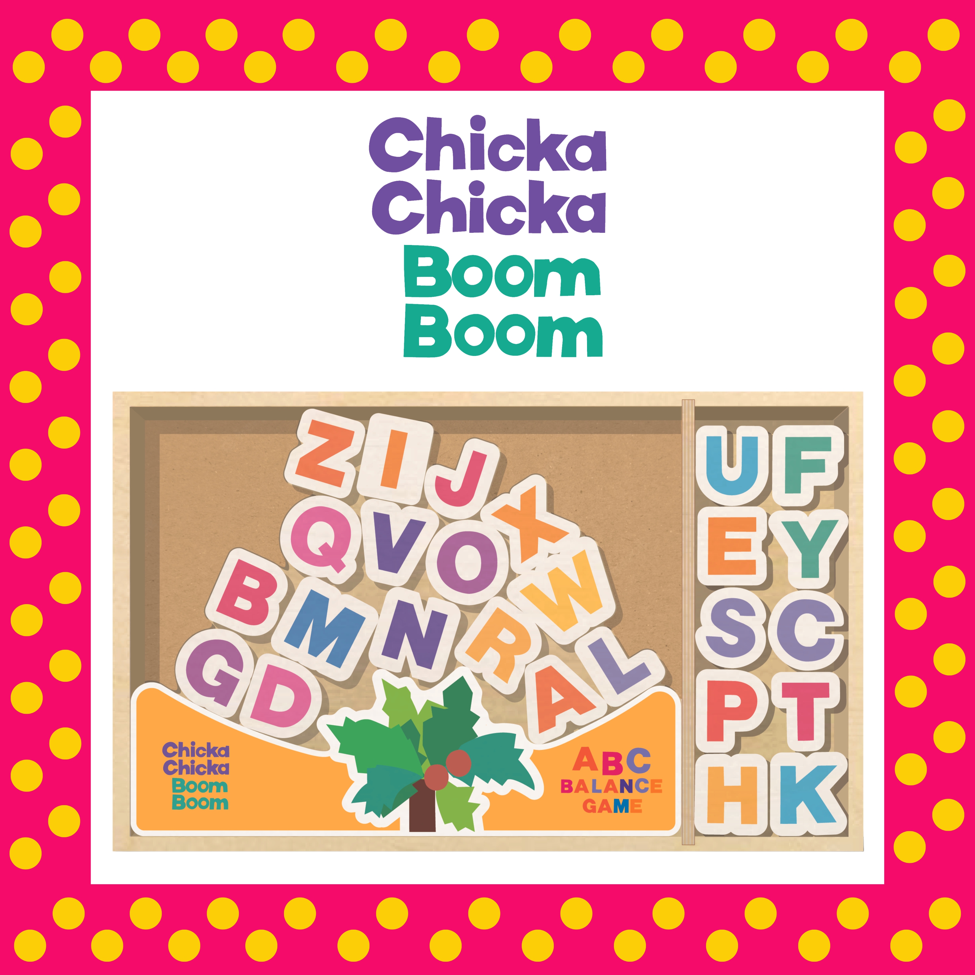 Chicka Chicka Boom Boom - ABC Balance Game 2