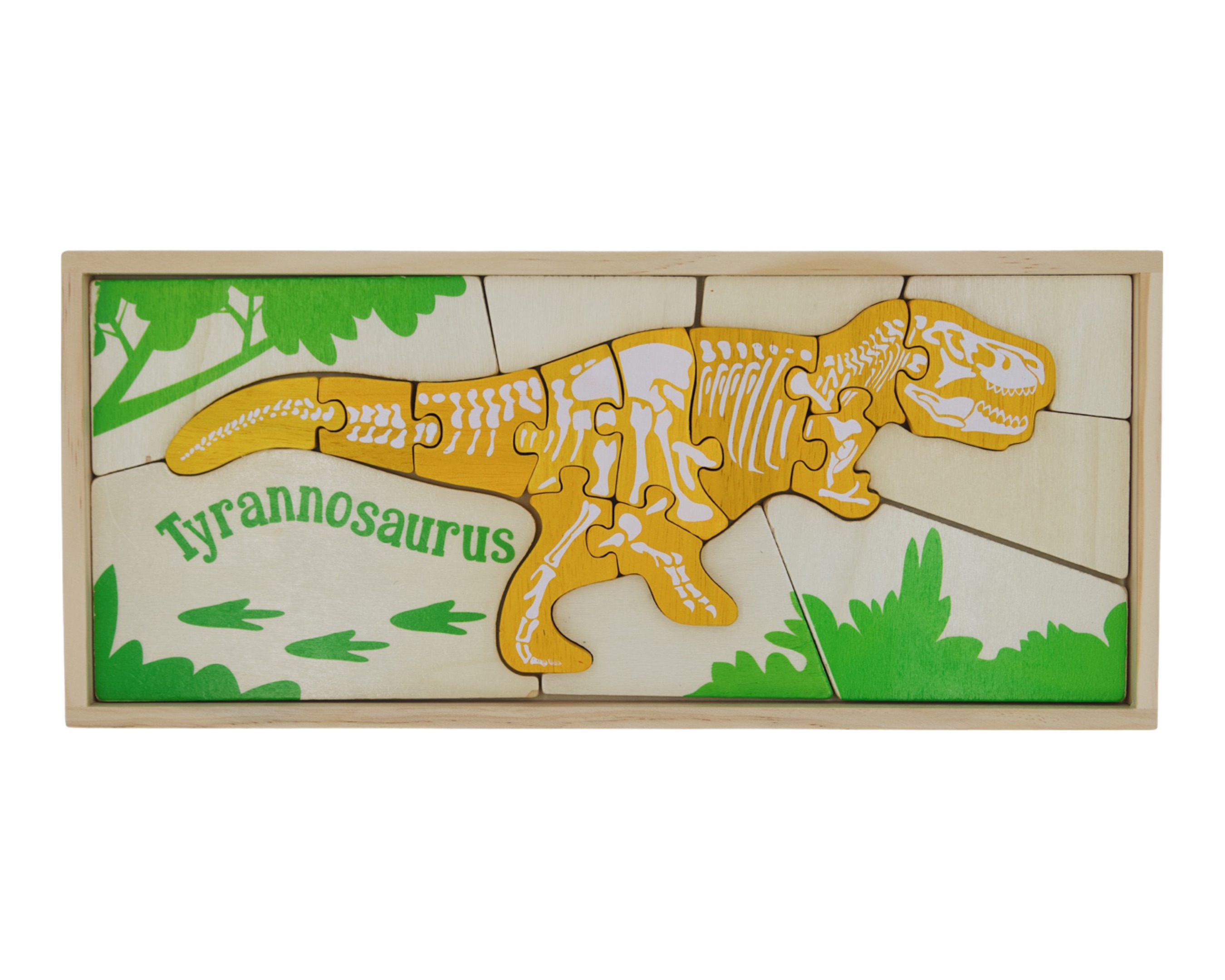 Dino Skeleton Puzzle - Tyrannosaurus