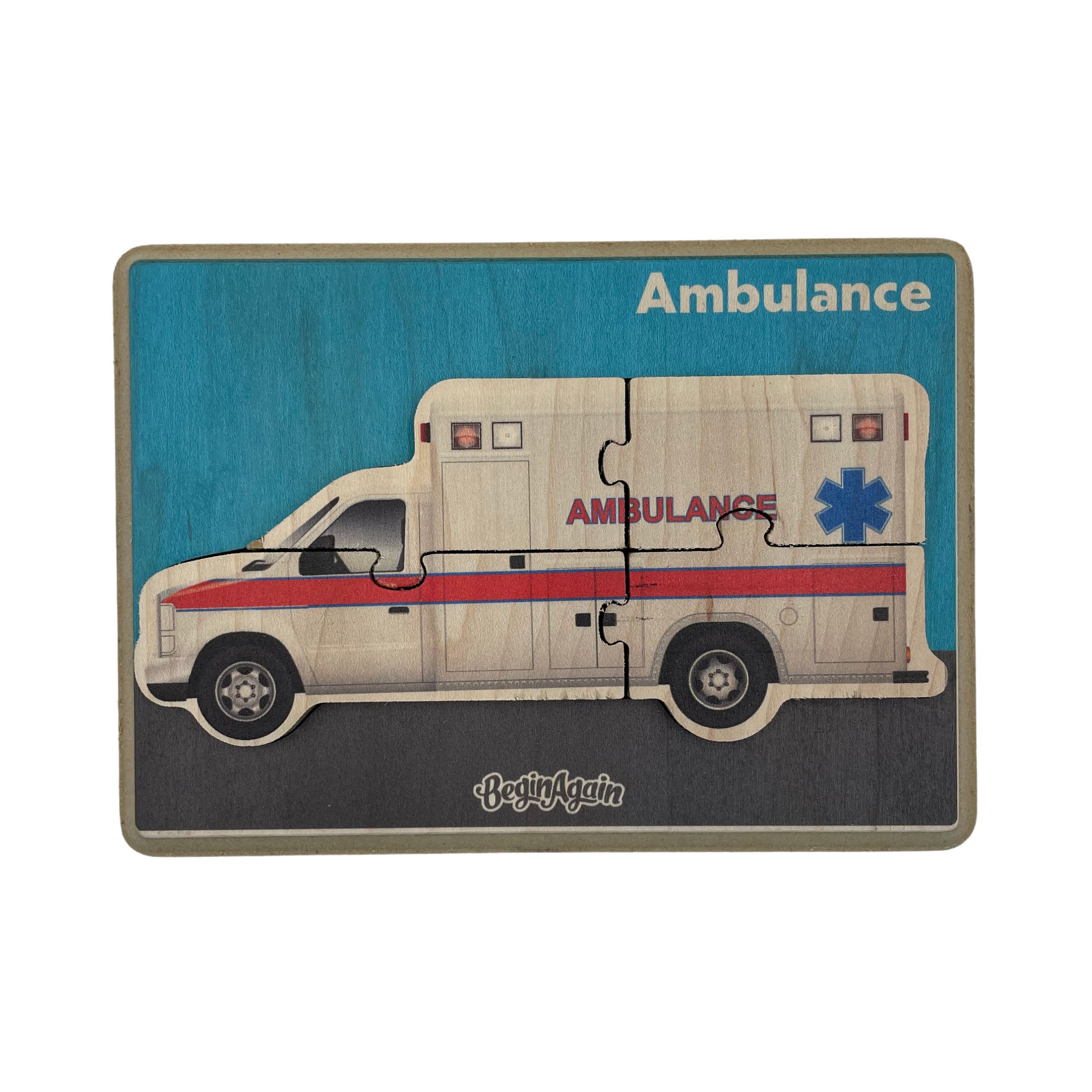 Emergency Vehicle Puzzle - Ambulance