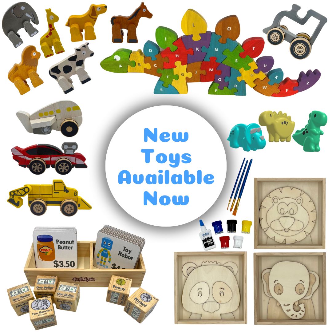 New Toys Available Now
