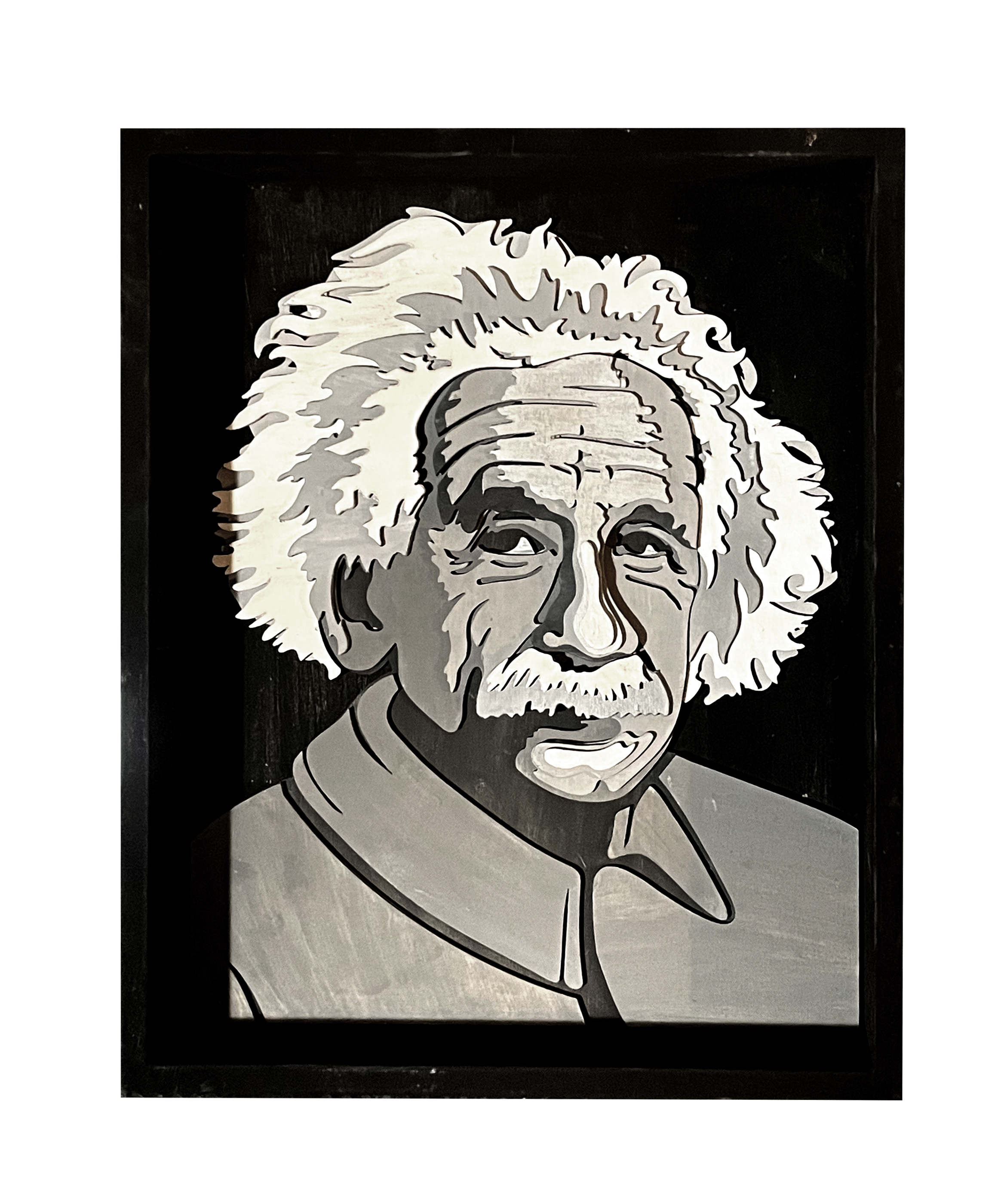 Get Stacked Paint and Puzzle Kit - Einstein 2