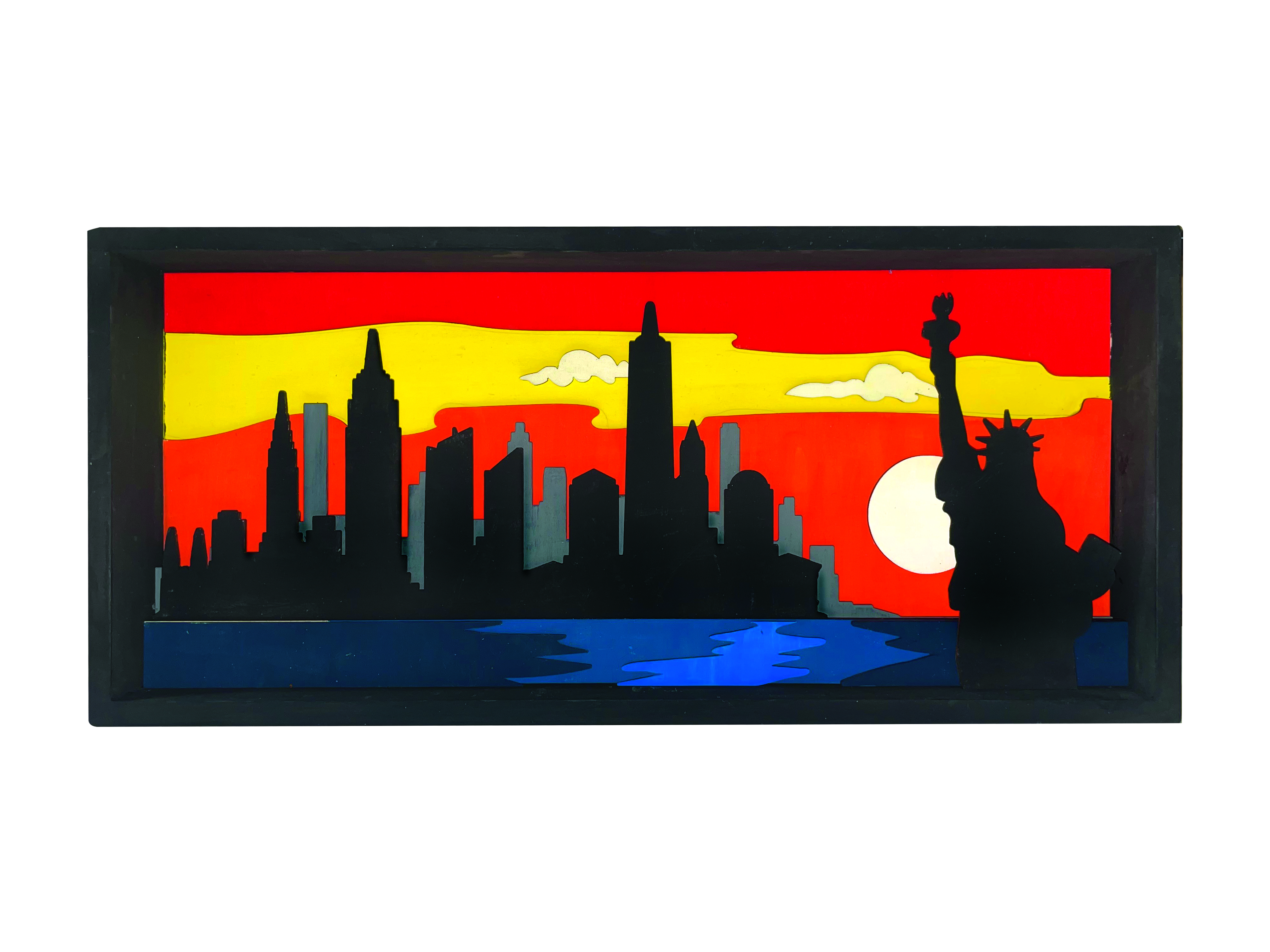 Get Stacked Paint and Puzzle Kit - NYC Skyline 3
