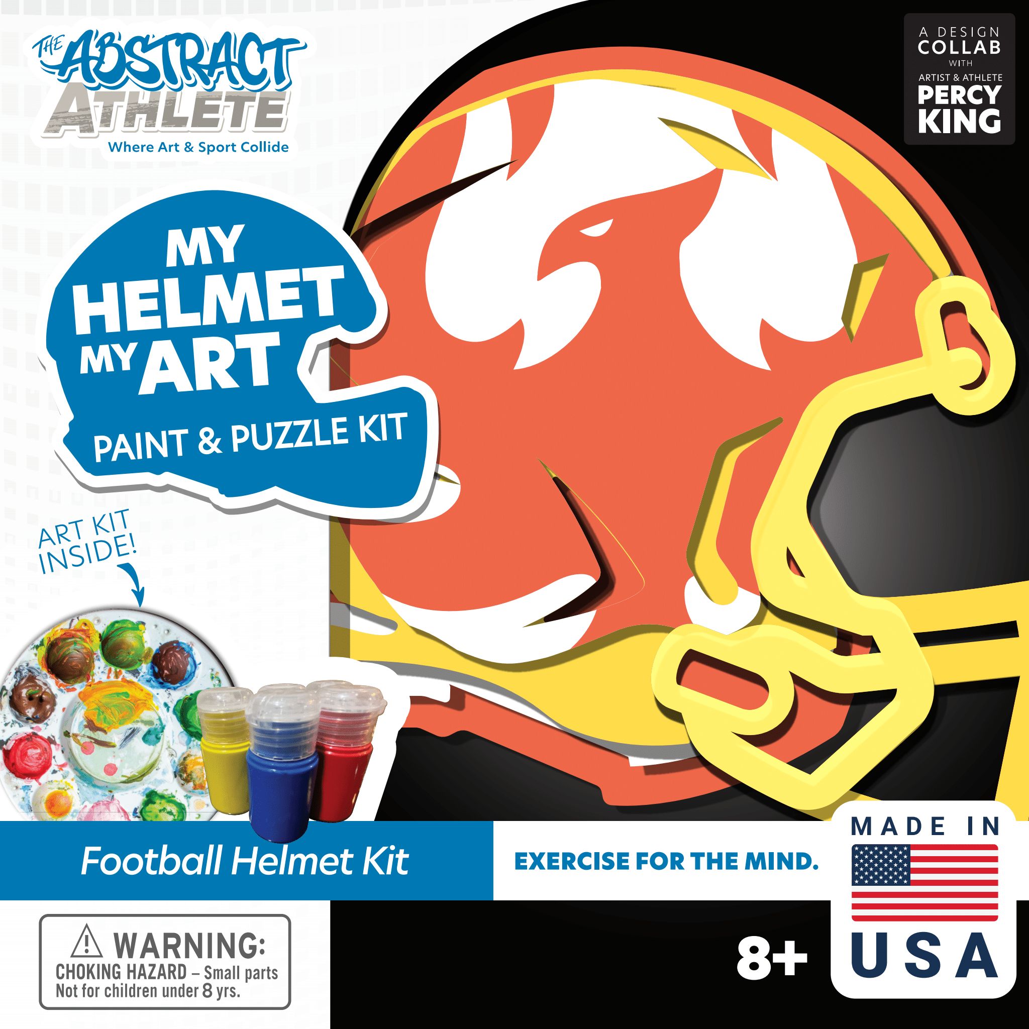 Get Stacked - My Helmet, My Art - Football