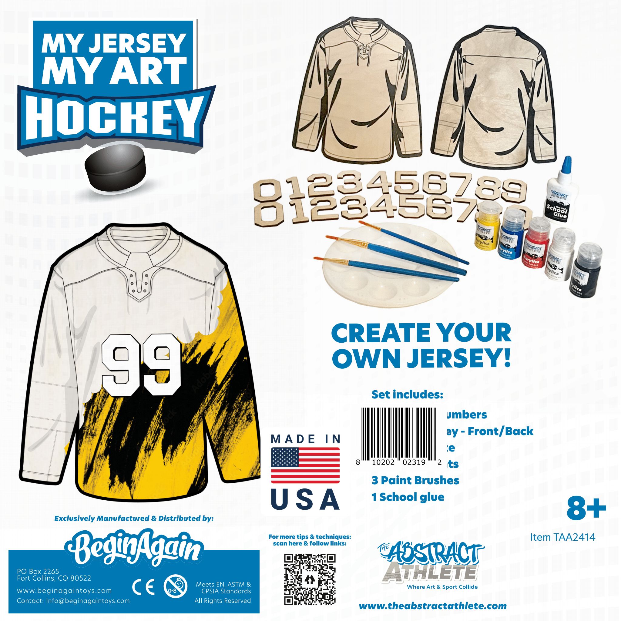 My Jersey, My Art - Hockey