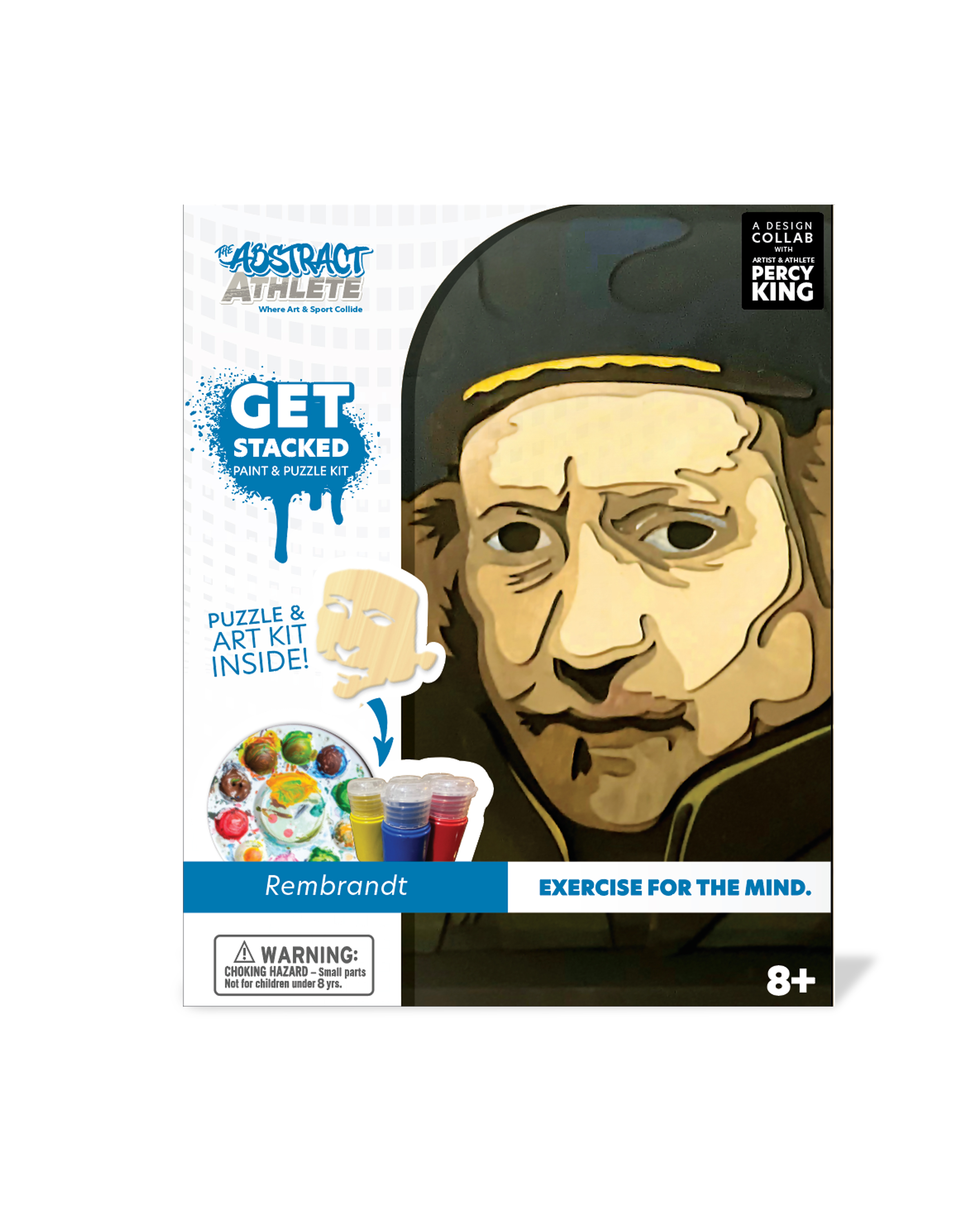 Get Stacked Paint & Puzzle Kit - Rembrandt