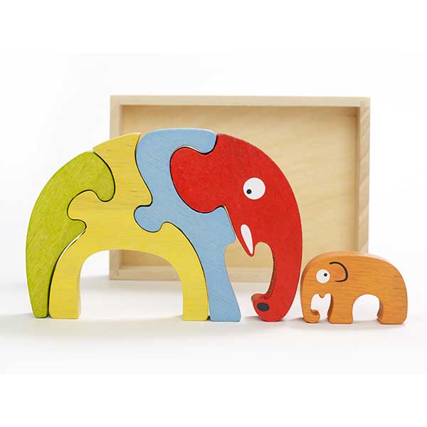 Elephant Family Puzzle 2
