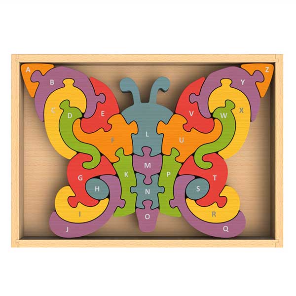 Butterfly A to Z Puzzle 1