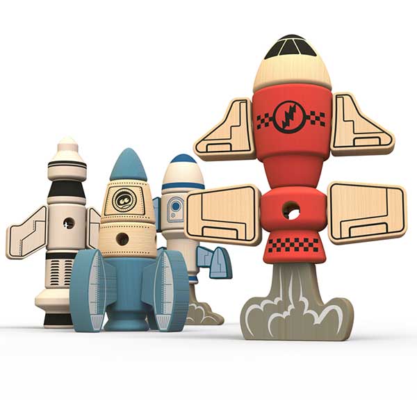 Tinker Totter Robots and Rockets Blast Off Bundle Pack 3